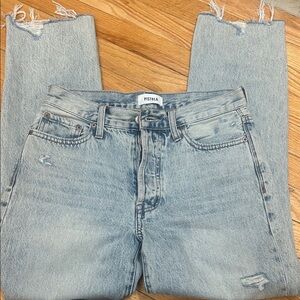 Pistola Faded Blue Distressed Jeans